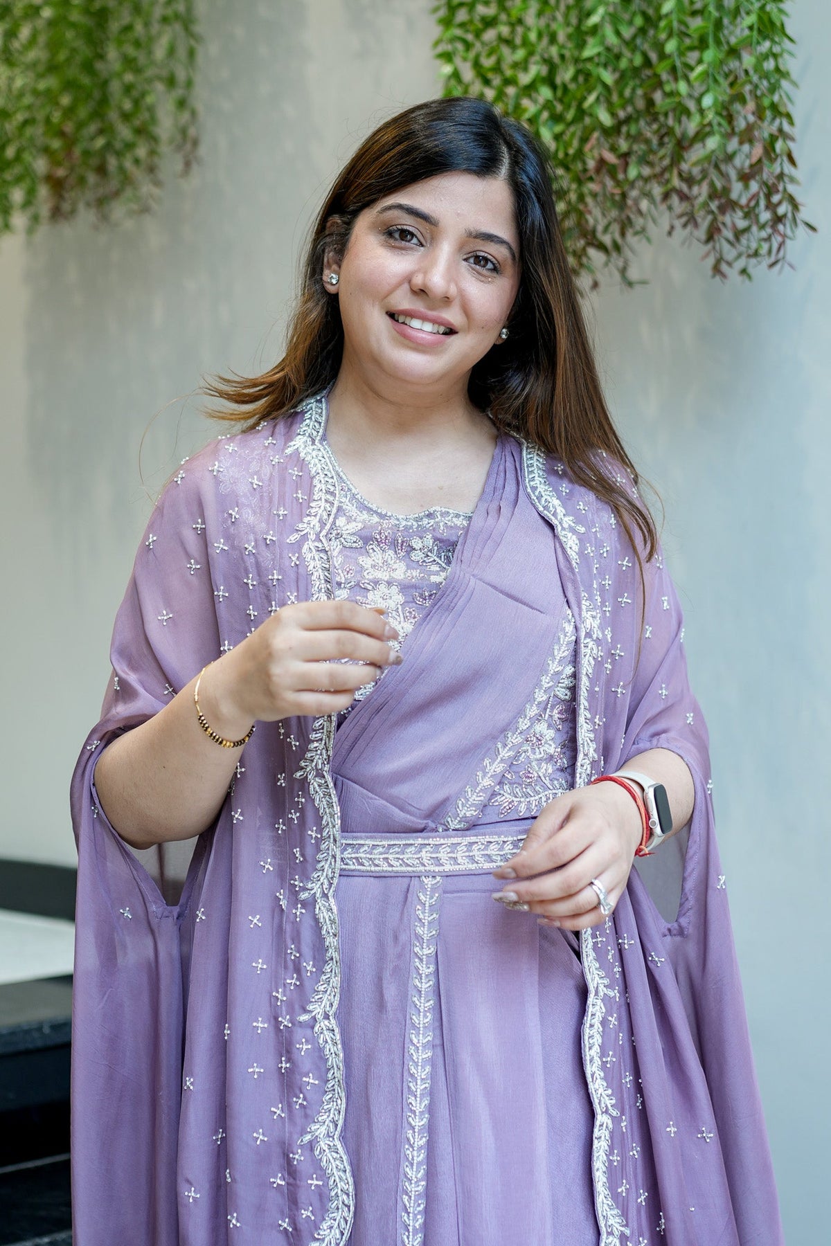 Vinika Embroidered Three Piece Set