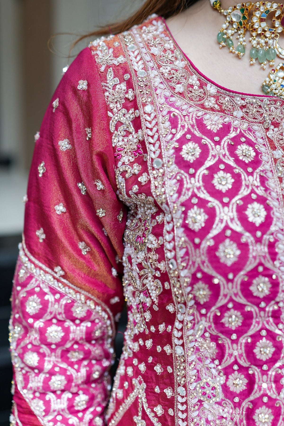 Renaya Hand Embroidered Sharara Set