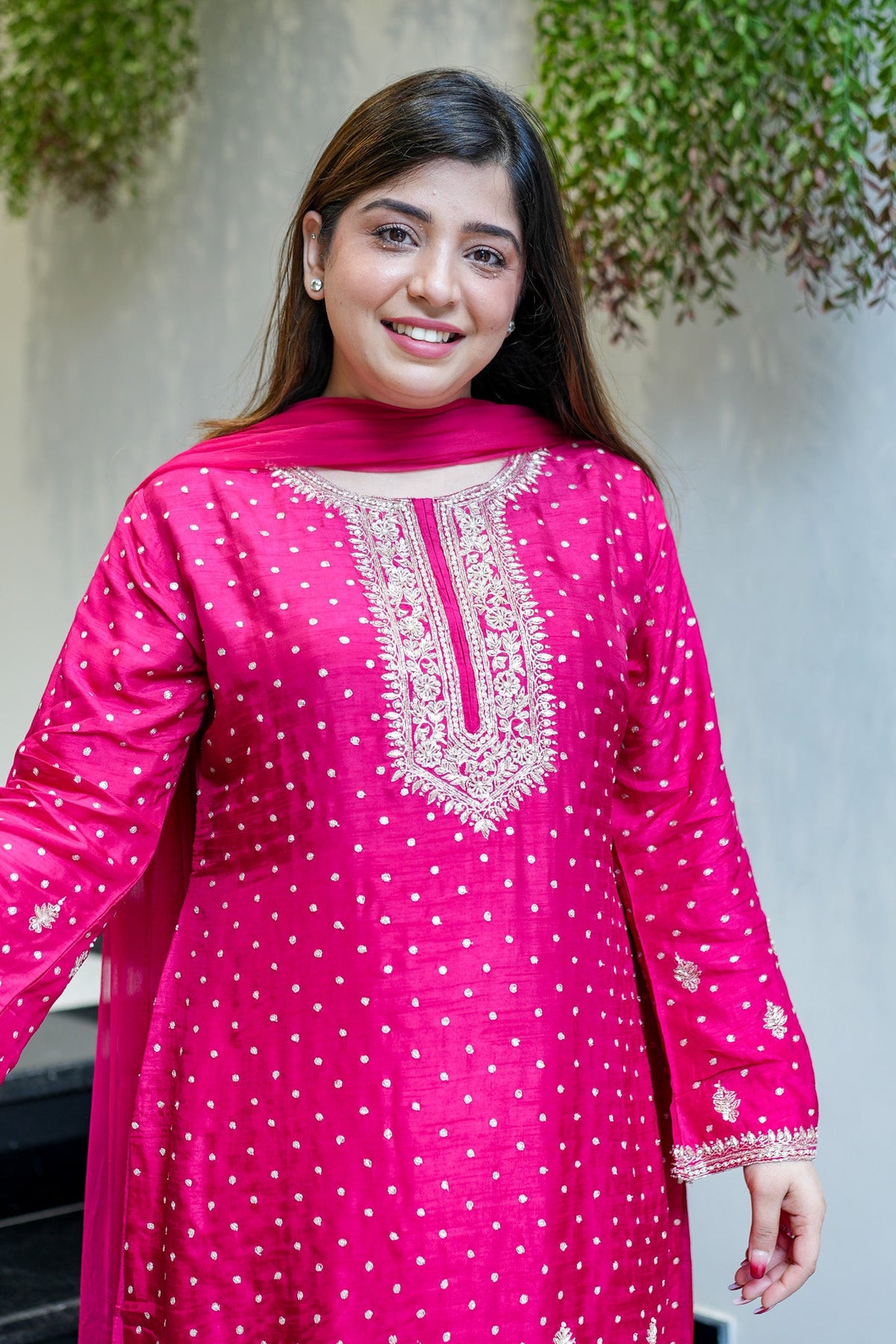 Ruhani Hand Embroidered Suit Set