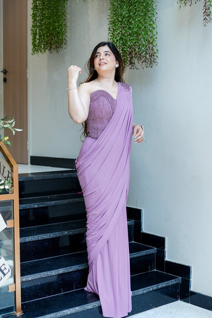 Sehra Corset Drape Saree