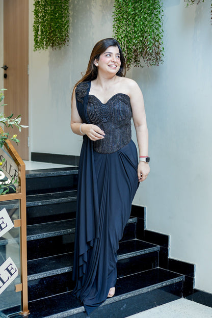 Sehra Corset Drape Saree