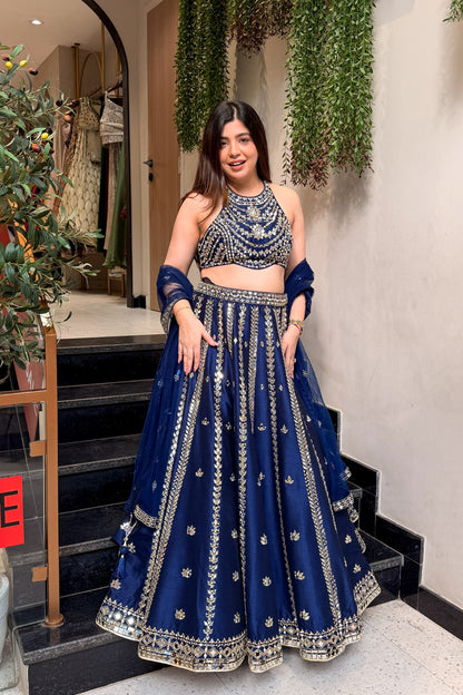 Avelia Hand Embroidered Lehenga
