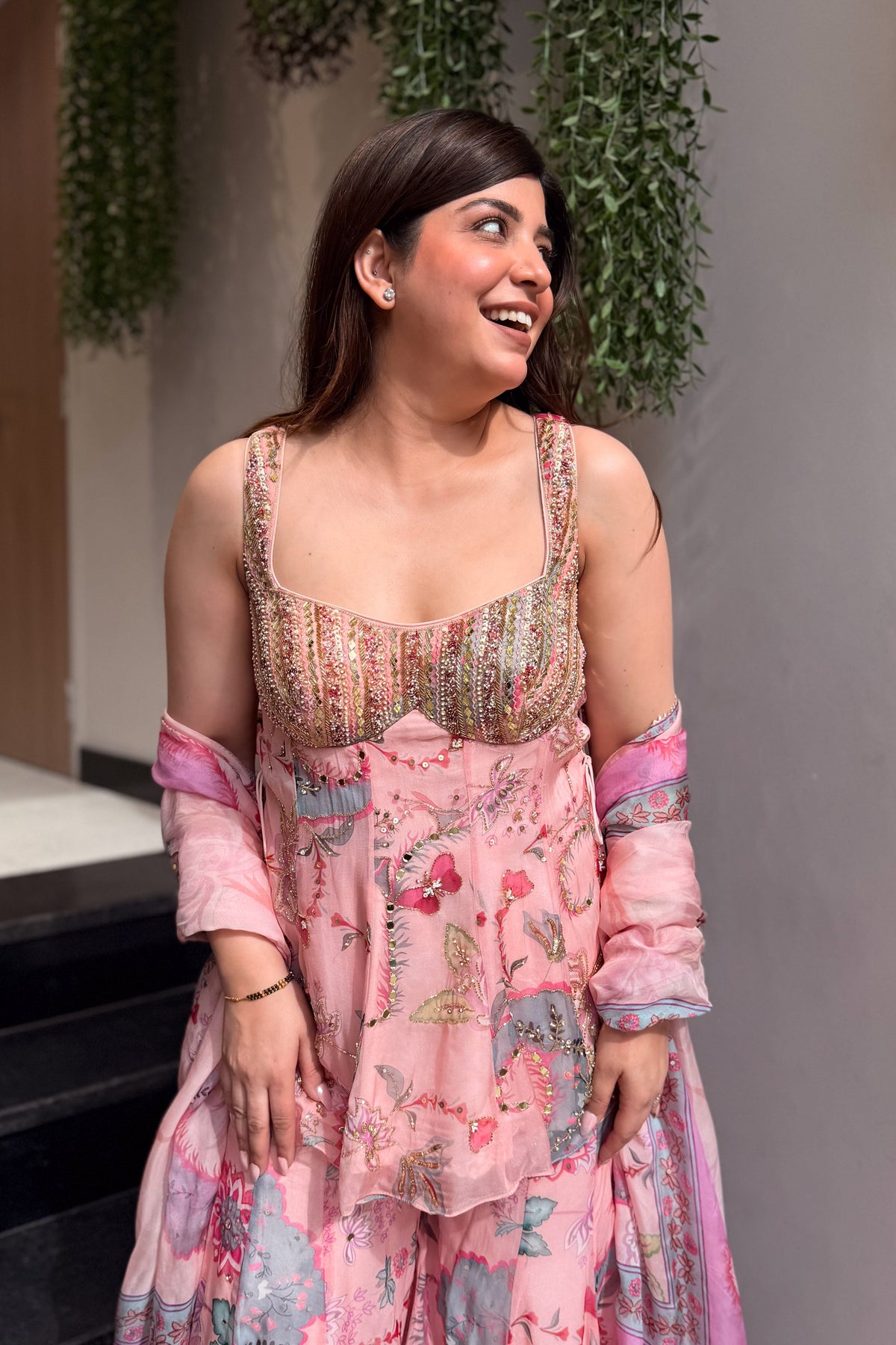 Divija Floral Printed Garara Set