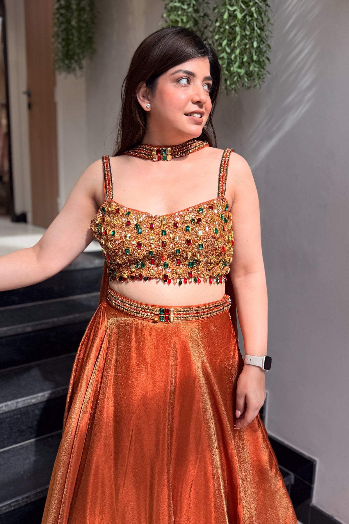 Ivaana Hand Embroidered Lehenga
