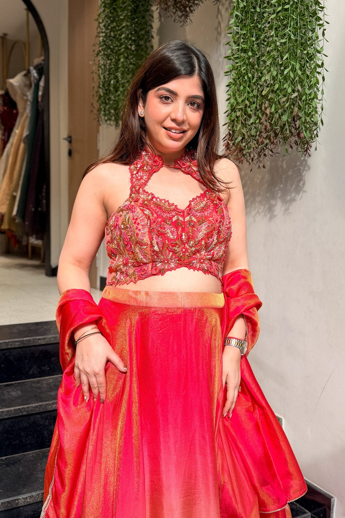 Shrivika Hand Embroidered Lehenga