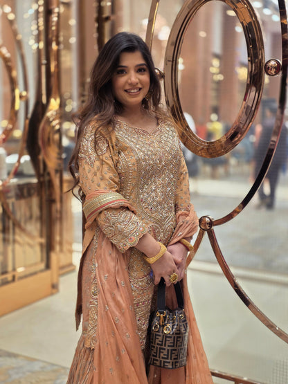 Arshiya Hand Embroidered Sharara Set