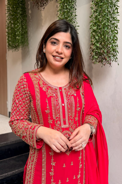 Shamita Hand Embroidered Suit Set