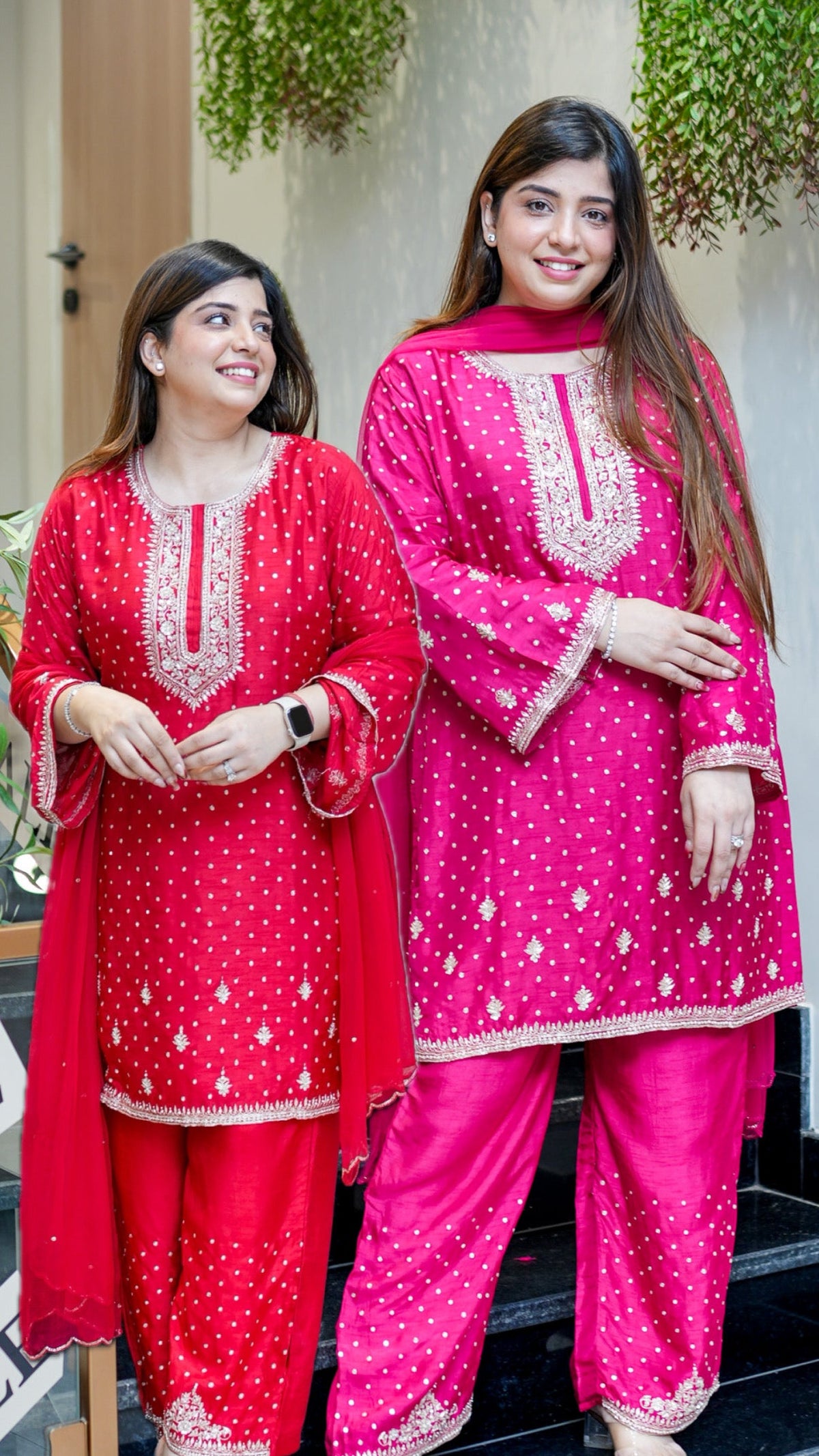 Ruhani Hand Embroidered Suit Set