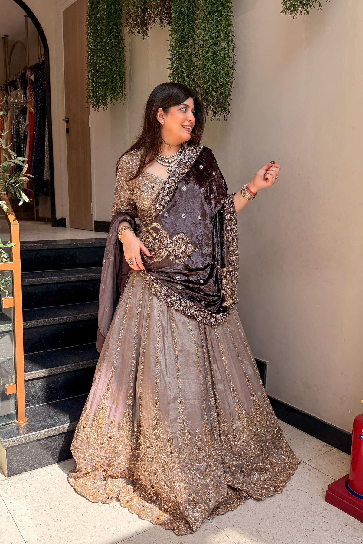 Neeva Hand Embroidered Lehenga