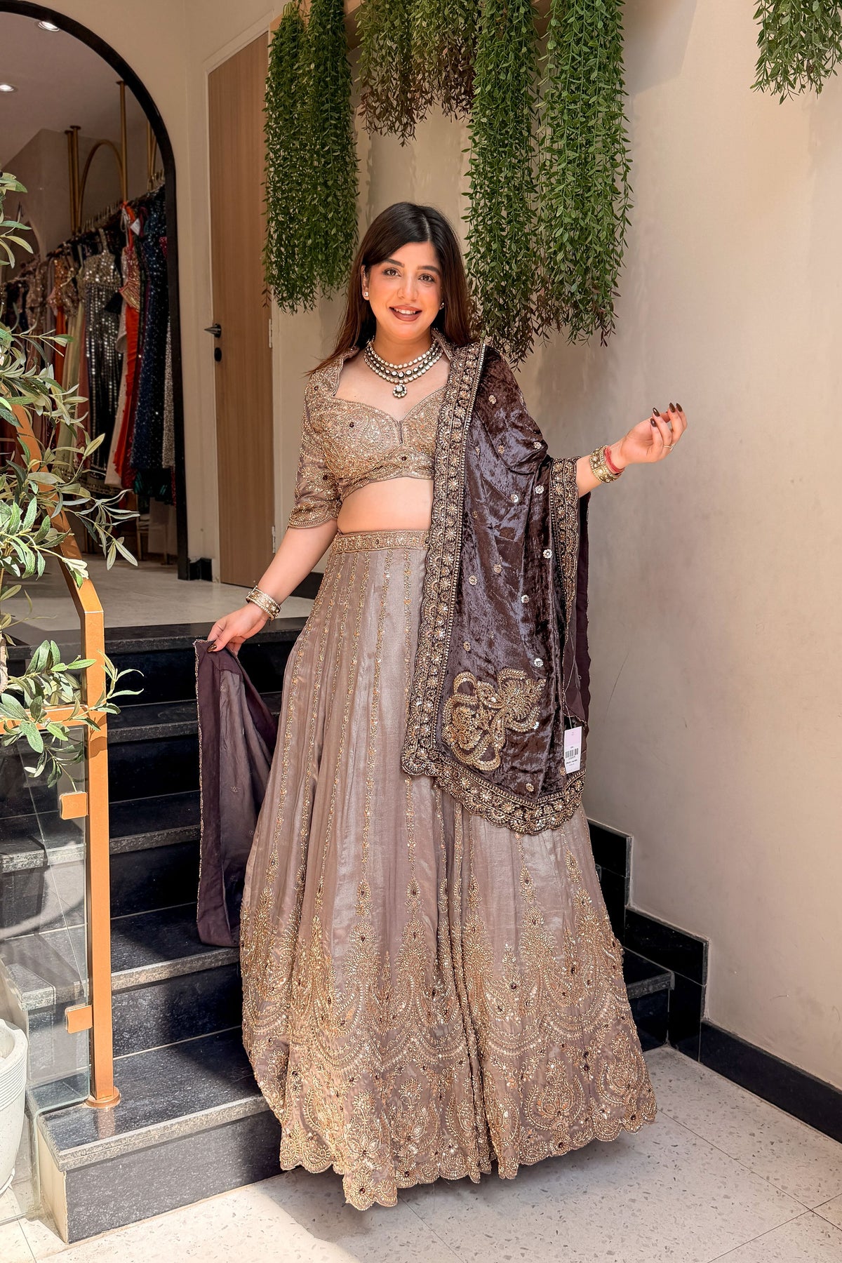 Neeva Hand Embroidered Lehenga