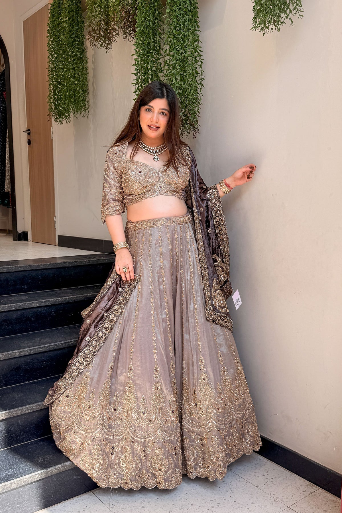 Neeva Hand Embroidered Lehenga